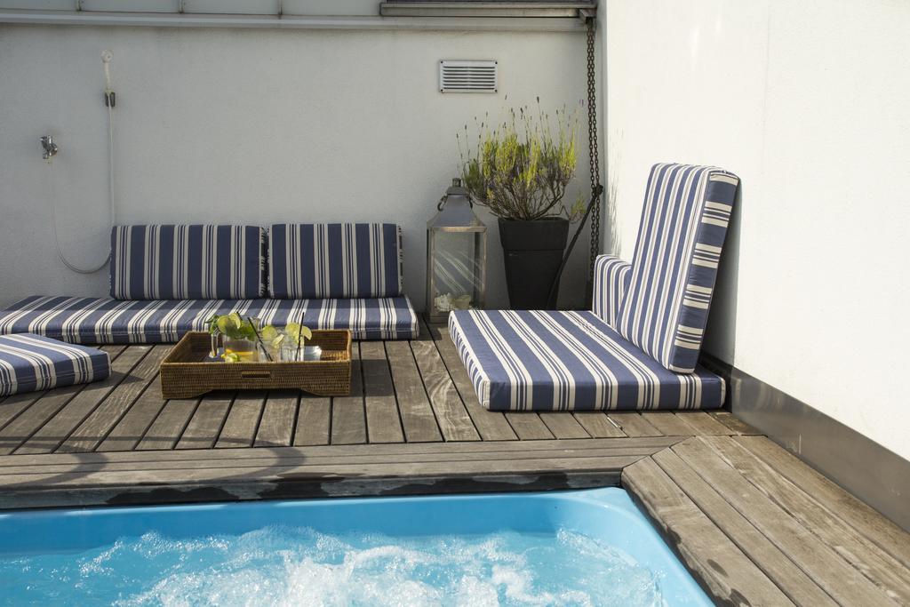 Pavi Apts Ljubljana - Private Rooftop Swimming Pool Стая снимка