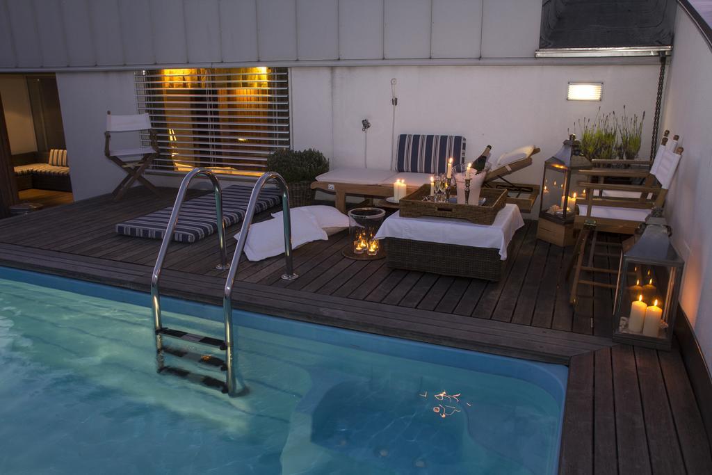 Pavi Apts Ljubljana - Private Rooftop Swimming Pool Стая снимка
